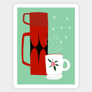 Have a Cup of Cheer Thermos and Mug Sticker